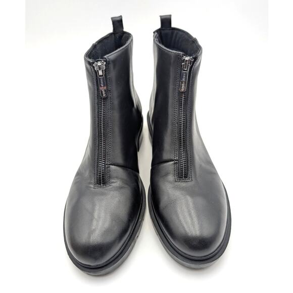 Easy Spirit Vasso Zip-Up Ankle Bootie Women's Almond Toe Black Size US9.5M EU40 - Picture 10 of 13